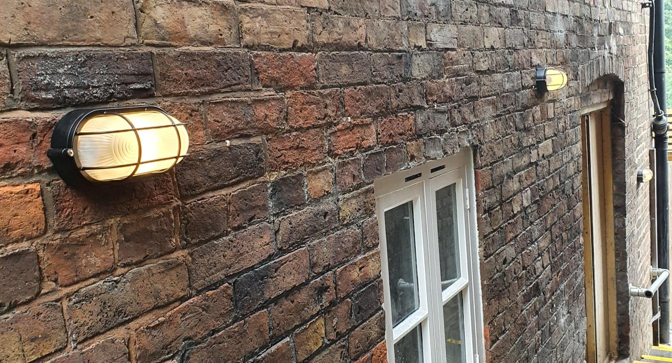 Outdoor security lighting in Telford