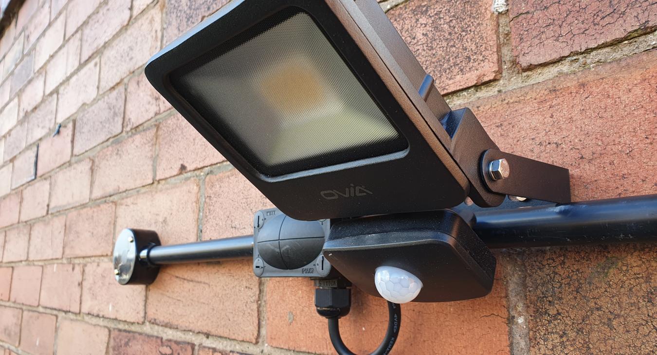 Security Light installation